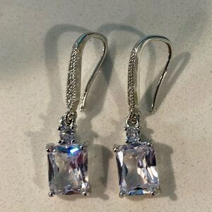 Elegant Silver Drop Earrings